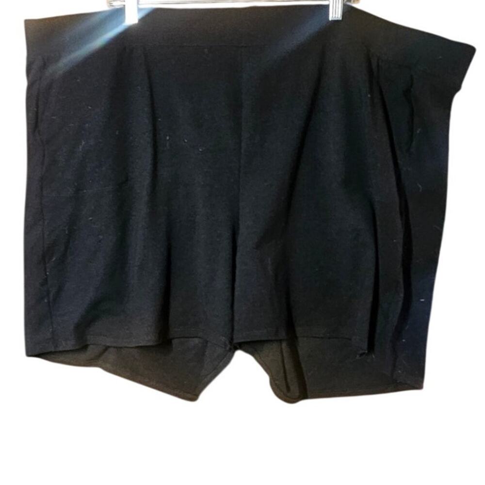 Torrid Black Pull On Cotton Blend Shorts Size 6X